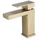 ABBER DAHEIM AF8210G shell mixer, single -leaf, pour 135 mm, gold color