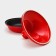 Flying pan, cast-iron 28 × 20 cm, enameled coating, red color