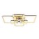 LED ceiling LED with Ambrella Light, Original, Fa5307, 6XLED, 176 W, 13200LUM, 3000-6400K, Chromium color.