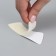 Five -codes for shoes, on a glue base, 10 × 3.5 cm, steam, milk color