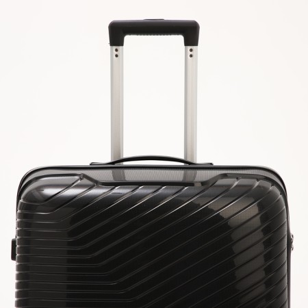 Big suitcase 28 ", lightning department, code castle, 4 wheels, black color-4
