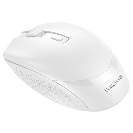Mouse Borofone BG7, wireless, optical, 1600 dpi, white-2