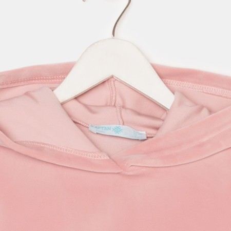 Костюм детский (толстовка, брюки) KAFTAN "Basic line" размер 32 (110-116см), розовый-6