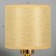 Table lamp "Santi" 1x40W E27 gold 15x15x28 cm Risalux