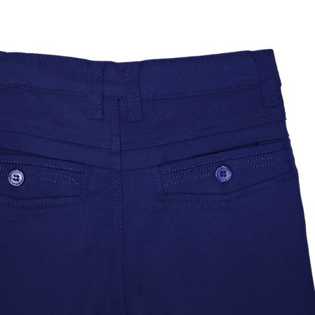 Pants for a boy, height 128 cm, blue color-3