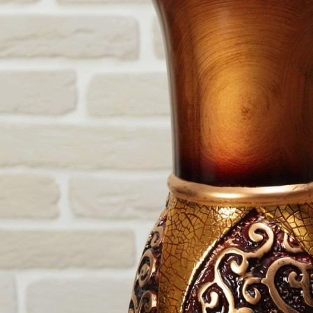 VAZA Keramics Floor "Versailles" lace, 60 cm, brown-1