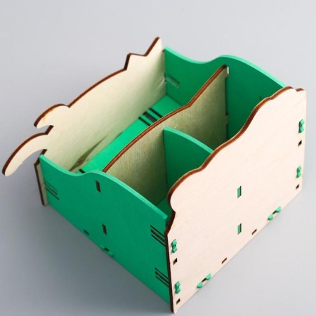 Organizer for the Chancellery, 14x14x16 cm, Smeshariki-1
