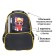 School backpack, 37 x 26 x 13 cm, ergonomic back, calligrata orth "Cool cat"