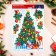 Set of stickers design "elegant Christmas tree" 49.3x33.6cm