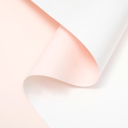 Floristic film "Pearl overflow", peach punch, 0.58 x 5 m