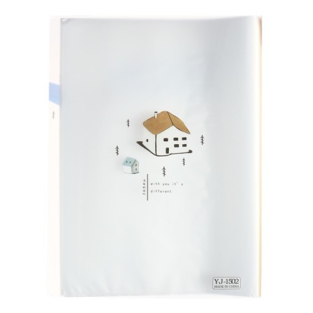 A4 folder format, with 60 transparent files, Mix River River-8