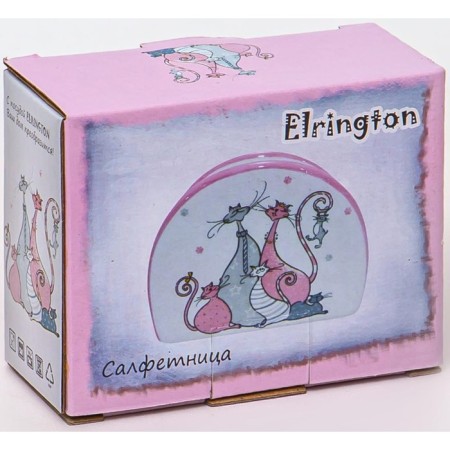 Elrington napkin "cats", d = 10 cm-2