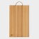 Groot board with a rope handle Magistro, 40 × 24 × 1.2 cm, oak