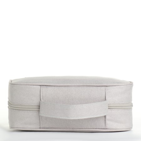 Lightning cosmetic bag, gray color-1
