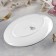 Oval porcelain oval porcelain olivia, d = 30.5 cm, white color