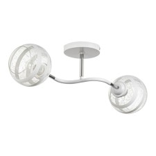 Ophelia chandelier 2he27 40W Belo-chromovy 48x26x27 cm Bayerlux