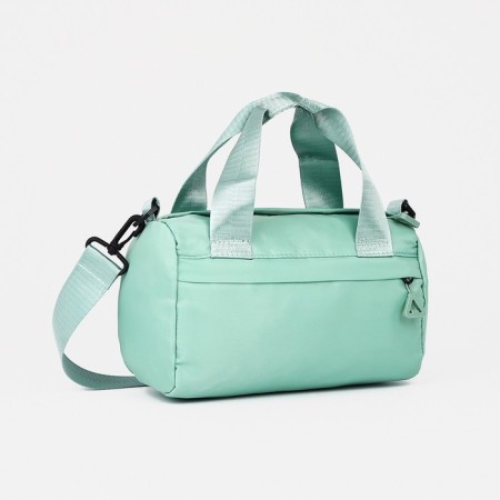 Sports bag with lightning, external pocket, green color-2