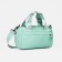 Sports bag with lightning, external pocket, green color
