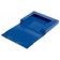 A4, 700 μm elastic band on elastic band, a spine of 40 mm, calligrata, plastic, blue, up to 300 sheets