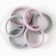Hair elastic bands "The smallest", set 6 pcs., D = 4 cm