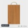 Groot board with a rope handle MAGISTRO, 29 × 18 × 1.2 cm, oak