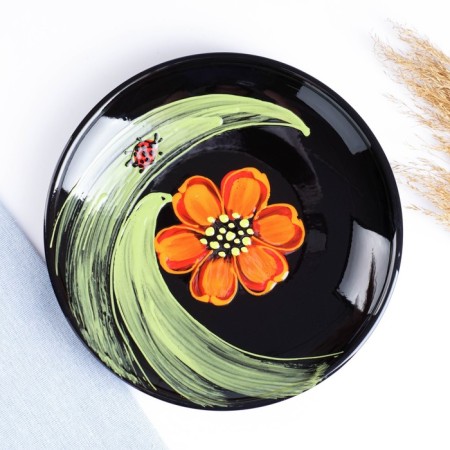 Set for pancakes "Pskovsky" 6x16cm / 1x24cm, ladybug-2