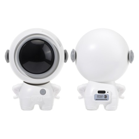 Astronaut portable fan MF040, 500 mAh, 3 modes, input Type-s, wire, white-10