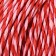 Yarn 100% cellulose "Softino Raffia Color Melange" Washing, Red-Rear 10m