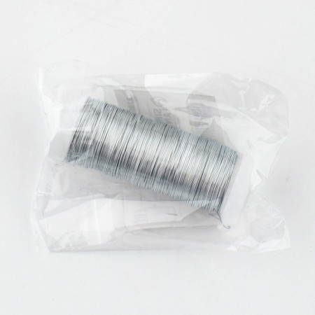 Floristic wire 0.3 mm, "white", 50 m-4