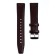 Hours strap with quick-detachable studs, 20 mm, eco-leather, L-22 cm, brown