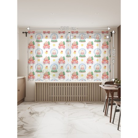 Photo "Fairytale cats", size 145x180 cm, 2 pcs-1