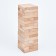 The falling tower of Jenga, 20.5 x 6.3 cm, 54 bar, bar 6.3 x 1.1 x 2.1 cm cm