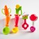 A set of rattles with a teetker "Our baby", 6 pcs.