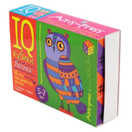 Set. The average package with IQ games for the development of logical thinking (5-8 years). With a pyramid-20
