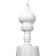 Lamp Bayerlux "Jarine" E27 white 15x15x47-147 cm