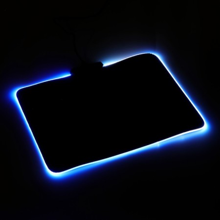 Mouse mat, 35x25x0.3 cm, with backlight RGB, USB, black-9