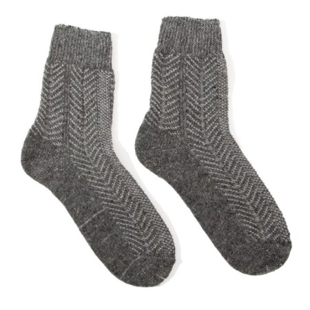 Women's socks, gray color, size 25