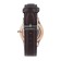 Men's watch "Bolingdun", D-4 cm, eco-leather strap