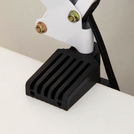 Lamp on the clamp 101 "Springs, white" E27 40W Risalux-6