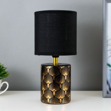 Highway lamp 16562/1BK E14 40W Black-gold 13x13x27 cm Risalux