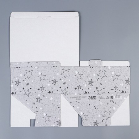 Box Gift team, packaging, “stars”, 26 x 19 x 10 cm-8