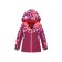 Ski costume for a girl, height 110 cm, burgundy color