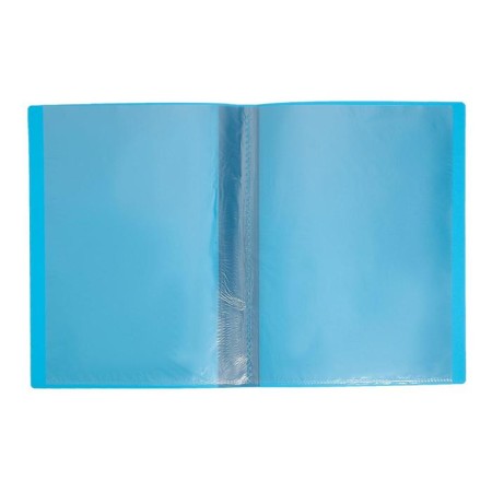 A4 folder, 10 transparent files, 400 μm, mix-1