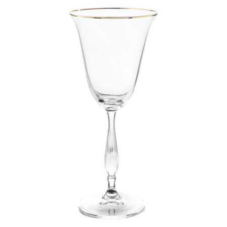 A set of glasses for white wine, decor “Gold Gold”, 185 ml X 6 pcs.