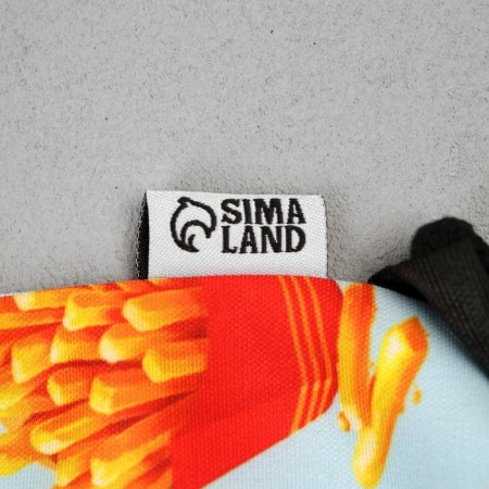 Back for shoes "I love potatoes" Textile, size 30 x 40 cm-4
