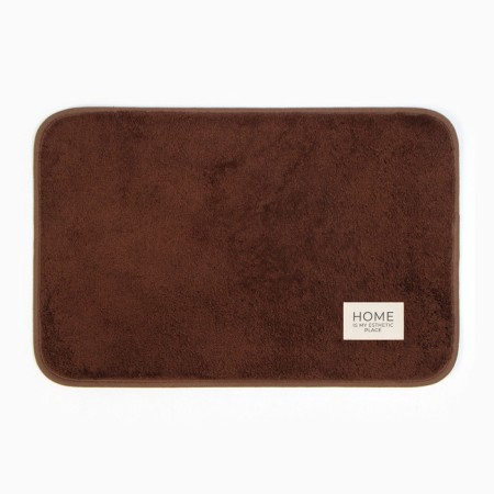 Set of rugs Ethel style 2 pcs brown color, 40x60 cm, 40x50 cm-2