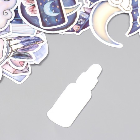 Stickers for creativity "Fortunether" set 50 pcs 4x8 cm-2