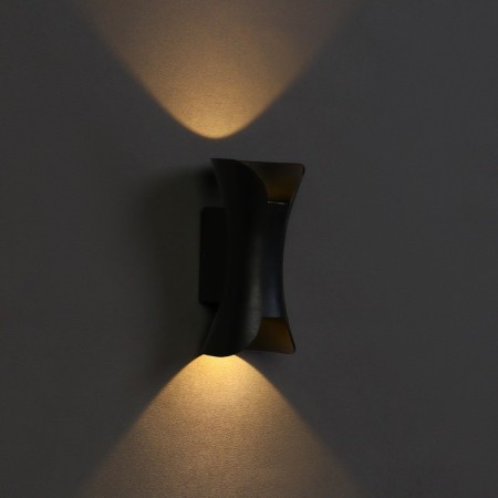 Facade lamp "Elegant", FSD-051, 10 W, 3000K, 1 Ray, IP65, 220 V, plastic, black-6