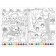 Coloring on the numbers “We are together by the New Year”, 16 pp., A4 format