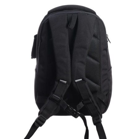 Youth backpack 43 x 27.5 x 16 cm, Grizzly, ergonomic back, laptop compartment, black-4